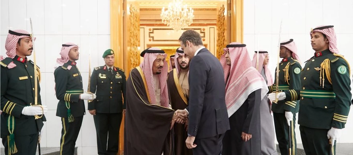 Σε πολύ θετικό κλίμα οι επαφές του Κ.Μητσοτάκη στο Ριάντ - Στο επίκεντρο η οικονομική συνεργασία